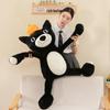 Black Cat Plush Toy - Cute Kitten Doll, Perfect Gift for Kids or Girlfriend's Birthday, Adorable Sleeping Companion.