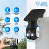 360-Degree Solar PTZ Wireless Battery Camera for Indoor/Outdoor Use