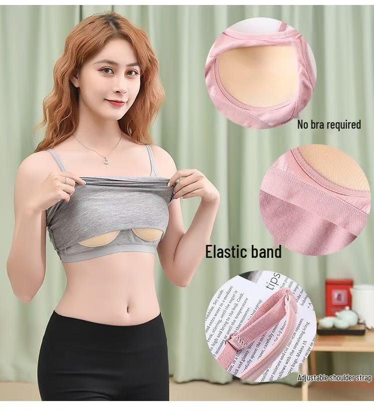 Wirefree Padded Bustier Camisole for Women - Small