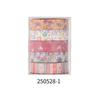 Creative cute cartoon washi tape set, butterfly, floral, geometric pattern print design, journal decoration gift masking tape