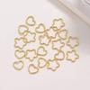 Gold Hair Loop Star Women Hair Clip Summer Decor Braide Hair Tool  Hair Braiding Decoration