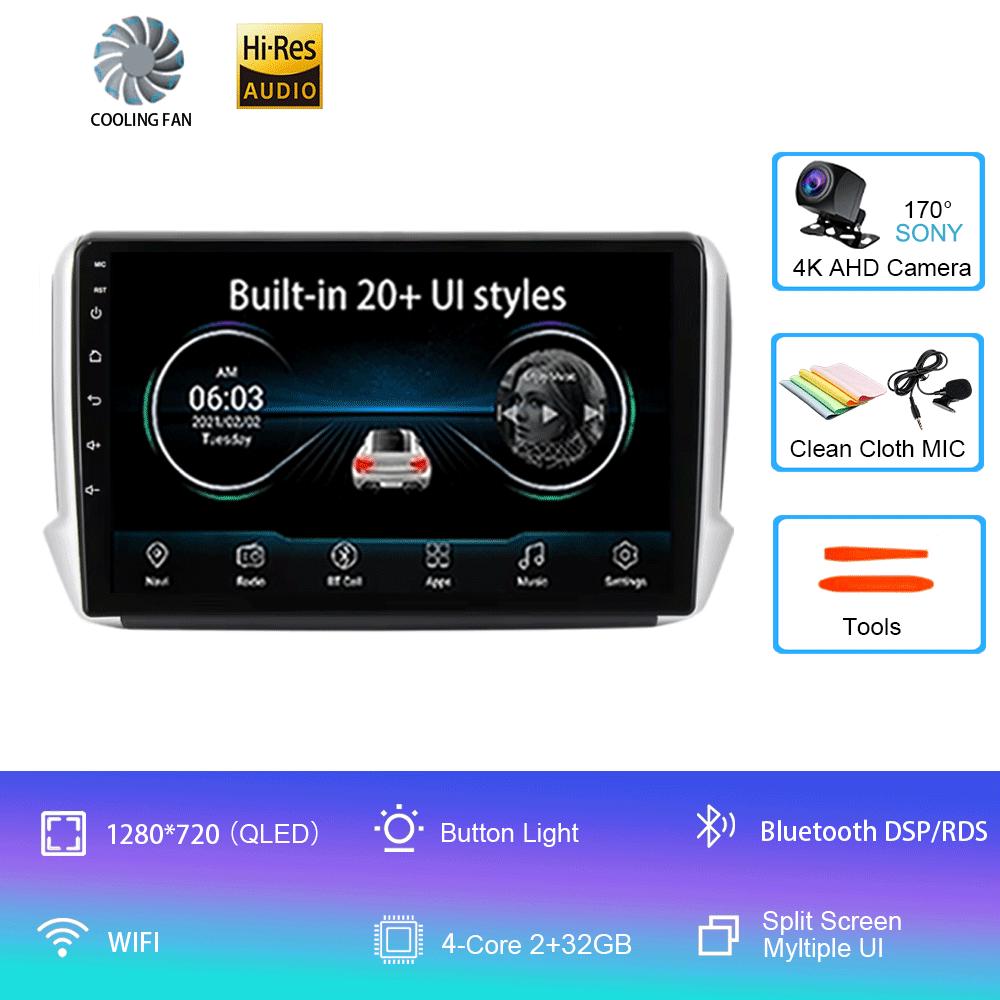 

Android 14 Для Peugeot 2008 208 Серии 2012-2018 Автомобильная Мультимедийная Навигация GPS Carplay 2din Стерео Авторадио Радио 5G WIFI DSP CHINA