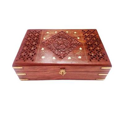 Jewellery Box for Women 25.4 Cm  Handmade Decorative Case Kit  Storage Boxes  Big Box  Jewellery Box Organisers