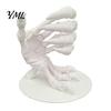 Funny Decorative Beverage Coaster Skeleton Dragon Hand Cup Holder, 3D Printed Gothic Skull Palm Dark Style Room Decoration Drink Stand, Bone