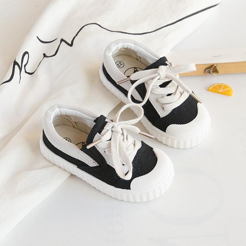 

Baby Girls Canvas Shoes Spring Infant Toddler Shoes Breathable Soft Bottom Nonslip Stripe Children Kids Casual Shoes 25