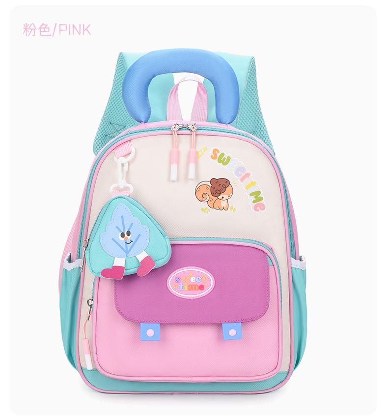 Schoolbag children primary school students cute schoolbag cartoon children backpack boys and girls cool versatile bag cute travel backpack