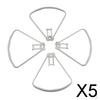 5x Set of 4 Multicolor Protective Guards Spare Part for RC Quadcopter