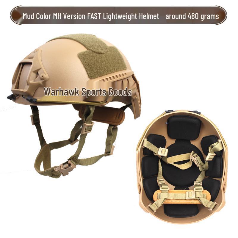 FAST Ultra-light Tactical Helmet with AF Suspension Strap, 430g - Ideal for Military, Airsoft, and Outdoor Sports