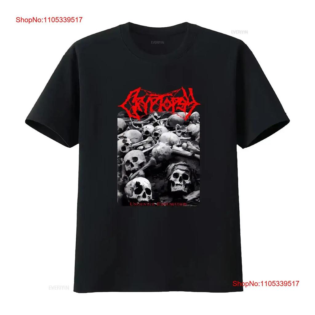 Limitiertes NWT Cryptopsy Ungentle Exhumation Kanadisches Death Metal T-Shirt S 4XL Vintage Gewaschen Cas
