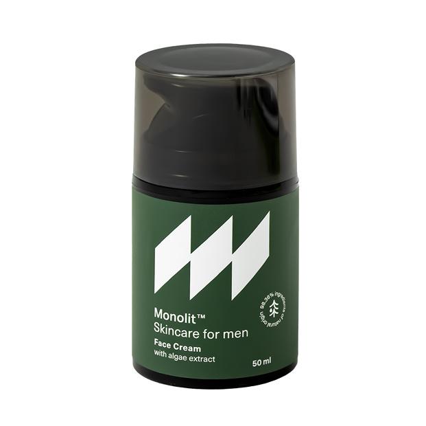 Monolit Face Cream with Algae Extract for All Skin Types, 50 Ml