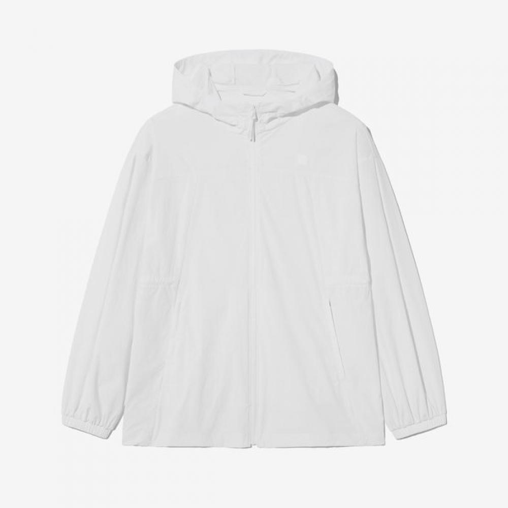 Fila Lightweight Hooded Windbreaker OFFWHITE/W95