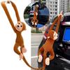 Car Accessories Vehicle Mounted Monkey Quick Release Monkey Pendant Creativity Decorate Rear Doll Hanging Monkey Car Gibbon W8U6