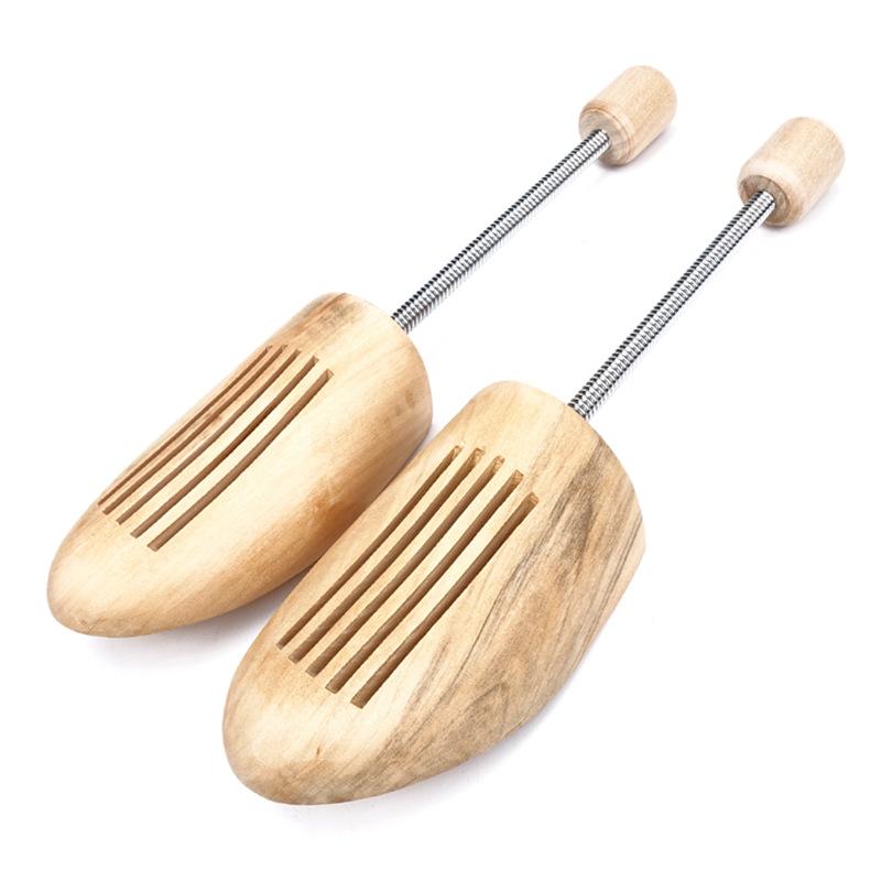 1Pair Shoe Last Anti-wrinkle Pine Shoe Expander Eucalyptus Setting Artifact Lotus Shoe Support