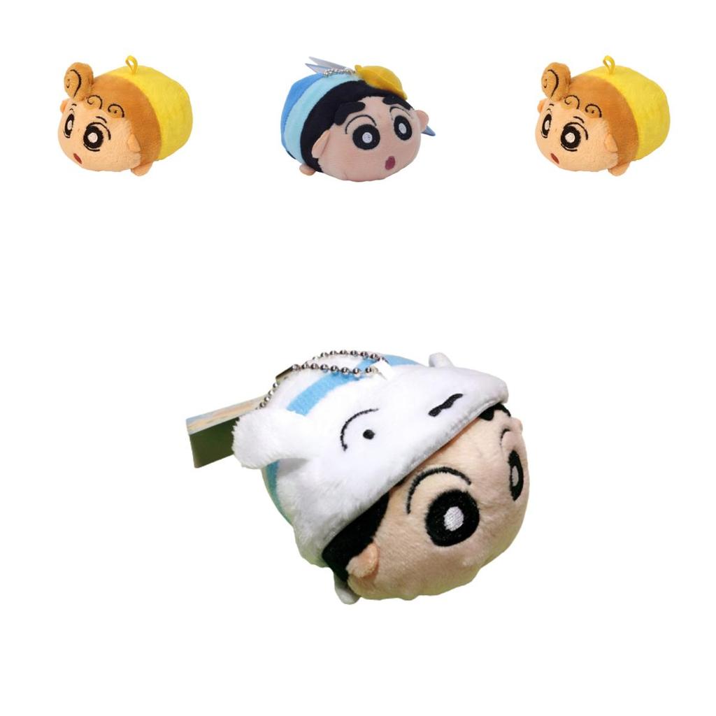 Shinchan Plush Keychain Bag Accessory, Cartoon Animal Style, Short Plush Material, Multiple Colors Available, 9cm Height