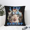 I Eat Cement Funny Cat Meme  Pillowcase Merchandise Cushion Cover  Pillow Covers Home Decorations Zippered Multiple Sizes