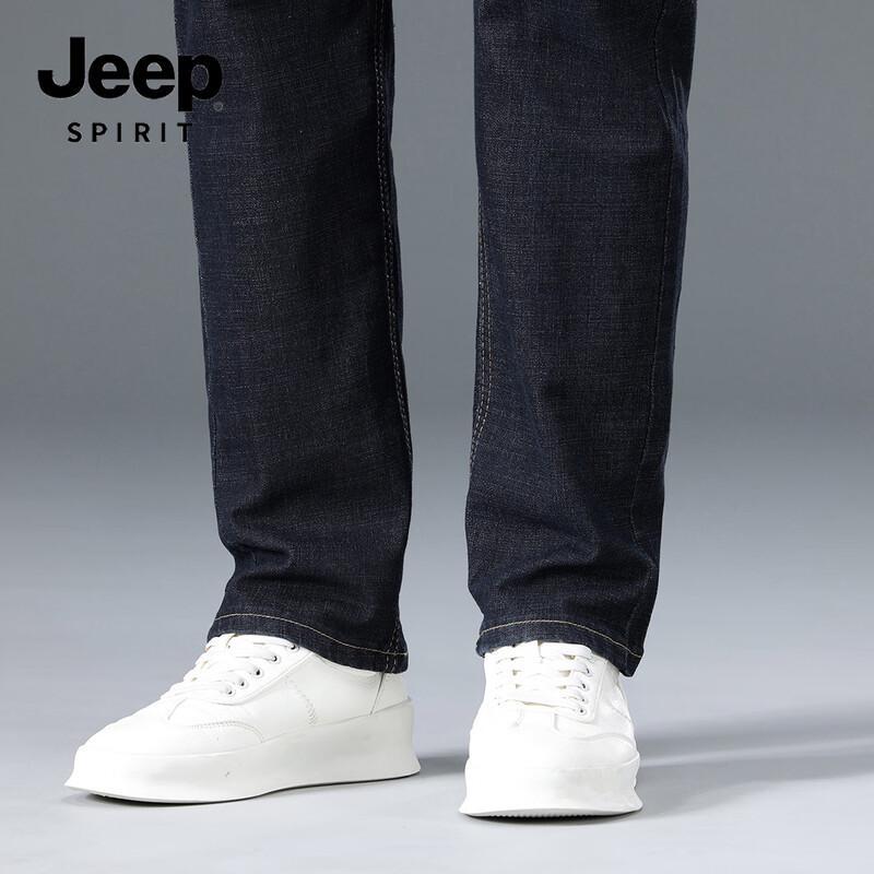JEEP SPIRIT Men's Slim Straight-Leg Casual Pants 009