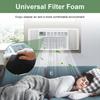 Air Filter Foam Sheet Material Replacement for UNI 12" x 24" x 3/8" 40PPI Coarse Foam Pad Pre Filter Media Washable, Cut to Fit Air Conditioner,