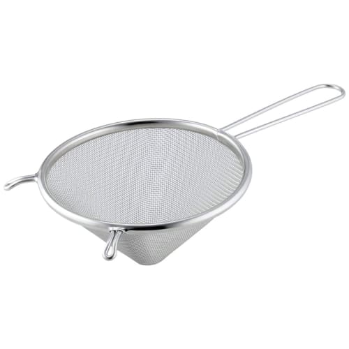 Shimomura Kihan Strainer, Crush and Strain Soup Strainer [Made in Japan] Dishwasher Safe, Sturdy Strainer, 16 Mesh, Perfect for Straining Eggs, Pumpki