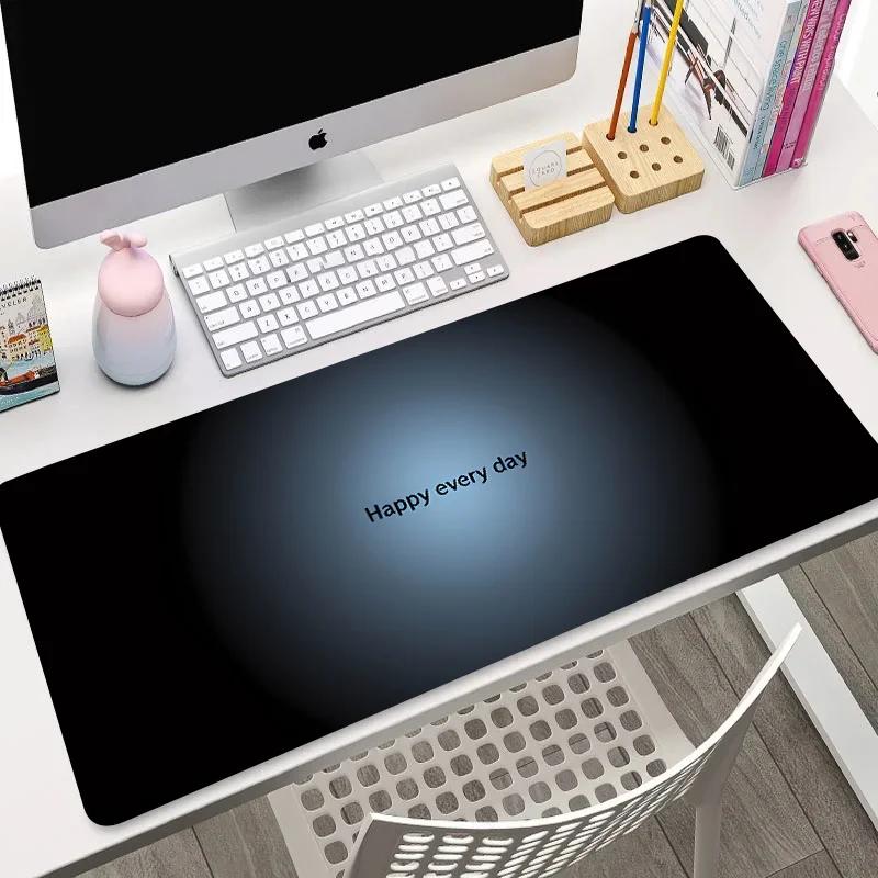 XXL Mouse Pad 1000x500 Gradient stop simple Desk Mat Texture Game office gaming Accessories Mice Mats for Home Table Decorate