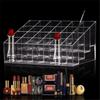 40 Lattice Transparent Makeup Display Rack Lipstick Stand Rack Cosmetic Organizer Holder Cosmetic Jewelry Box Holder