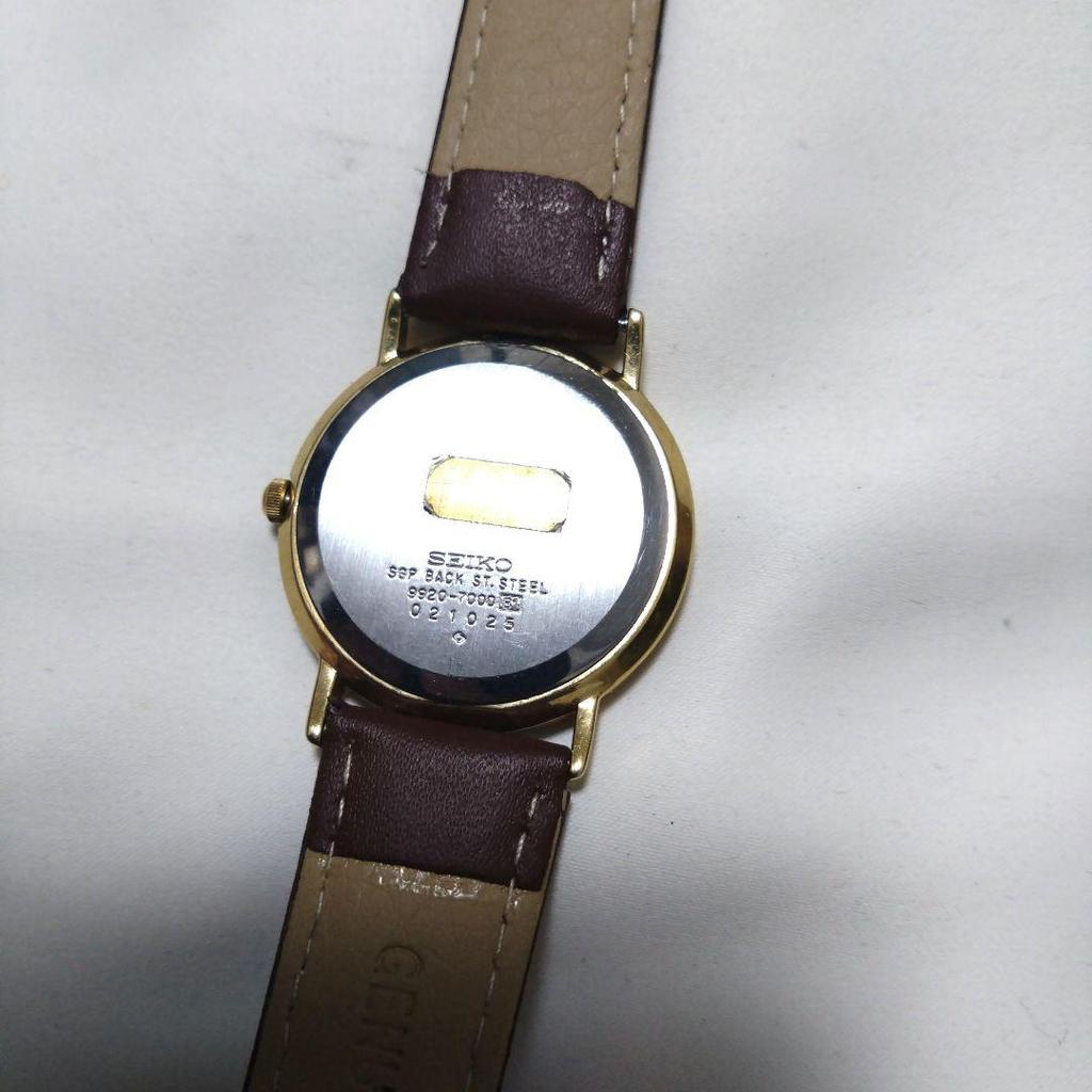 [USED] Extremely rare SEIKO Twin Quartz 3-hand watch with new battery