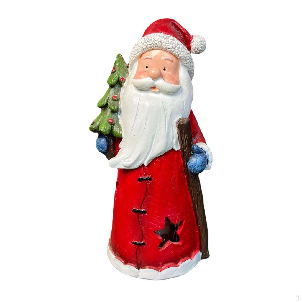 Santa Claus Doll Christmas Figure Decoration Kids Gift Figurine Statue for Party Bar