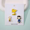 Snoopy Cartoon Enamel Pin Brooch - Cute Japanese Animal Accessories