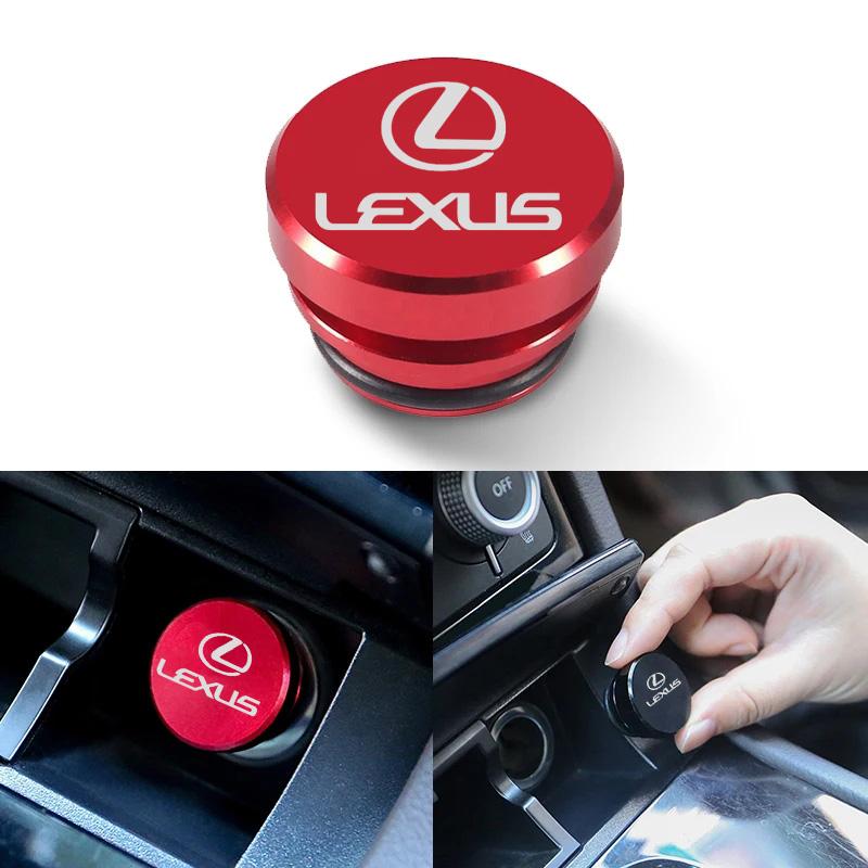 Universal ABS Billet Aluminum Alloy Car Cigarette Lighter Cover Dustproof Cap Plug Protection Interior Accessories