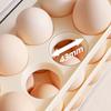 Large Capacity Refrigerator Egg Storage Box Plastic Large Egg Holder Egg Storage Tray  Refrigerator