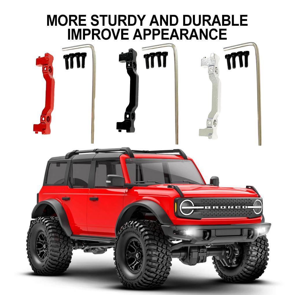 RCGOFOLLOW 1/24 Aluminum Alloy Falling Protector Front Bumper Mount Rc Front Bumper Mount For Axial SCX24 RC Car Part