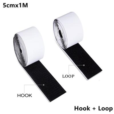 5 cm Effektpedal-Klebeband, selbstklebende Platte, Haken und Schleife