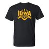 Iowa Hawkeyes Football Rush T-Shirt - Black