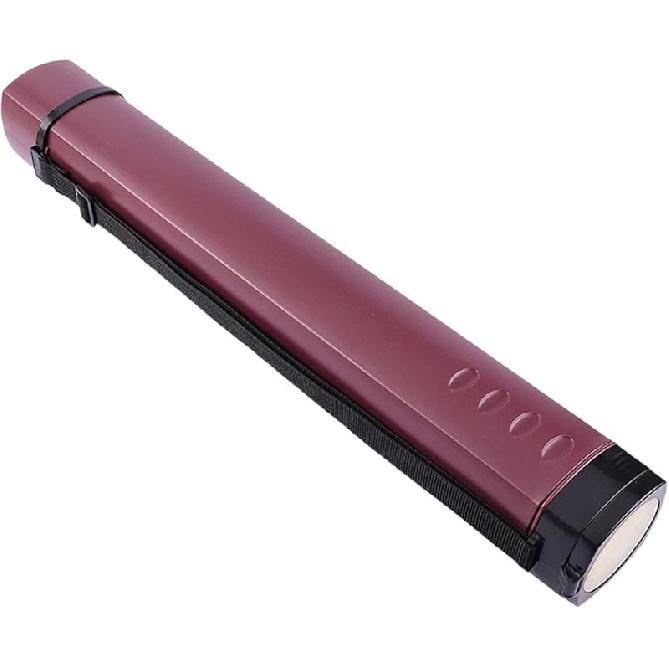 Pouzdro na plány Tube Tube pro ukládání plakátů Rozšiřitelné Ochranné s nastavitelným popruhem Tube pro ukládání dokumentů, pro výkresy, Modré