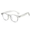 Fashion TR90 Anti Blue Light Filter Gaming Glasses Women Men Clear Grey Anti Blue Light Blocking Glasses 2024