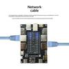 Usb Data Cable Tester Type-C Type-B Micro Short Circuit Switch Test Board Ethernet Line Detection Module Built-In Cr1220 Battery