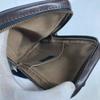 Louis Vuitton M92535 Utah Sui Belt Waist Pouch body bag Utah leather Cafe Brown