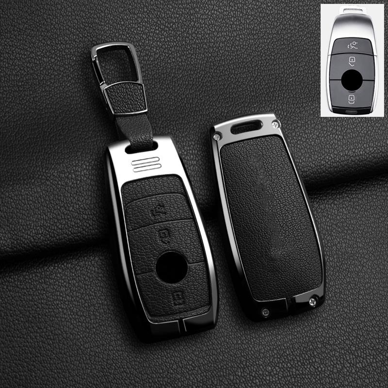 

Interior Mouldings Car Alloy Style Key Case Cover Shell Fob For 2019 2020 Mercedes-Benz A220 E63S AMG E-Class GLE 350 4MATIC E30