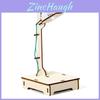 Self Made Wooden Voice Controlled Street Lamp Model Set Puzzle Toy For Children Creative Tech Educational Toy Kit