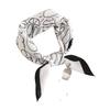 Fashion Commuter Simulation Silk Scarf Pastoral Small Square Scarf Thin Printed Decorative Scarf Scarf Female