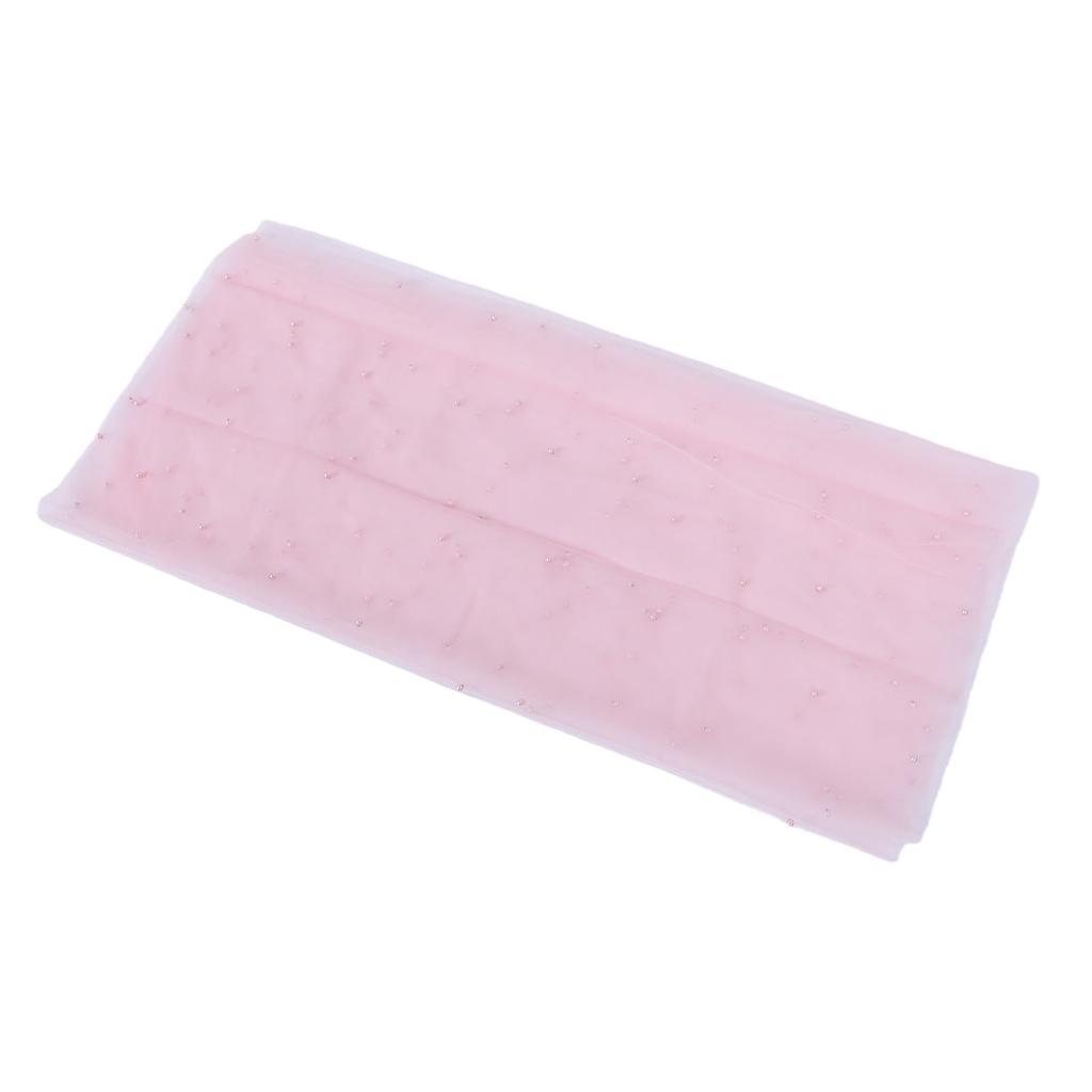 Prl Table Runner Romantic Prl Tulle Gauze Tablecloth Wedding Table Decor for Birthday Party Anniversary Holiday
