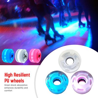 8ks skateboard Wheels LED Light Up Náhradní kola Longboard Wheel Set 78A PU Cushion Wheel pro