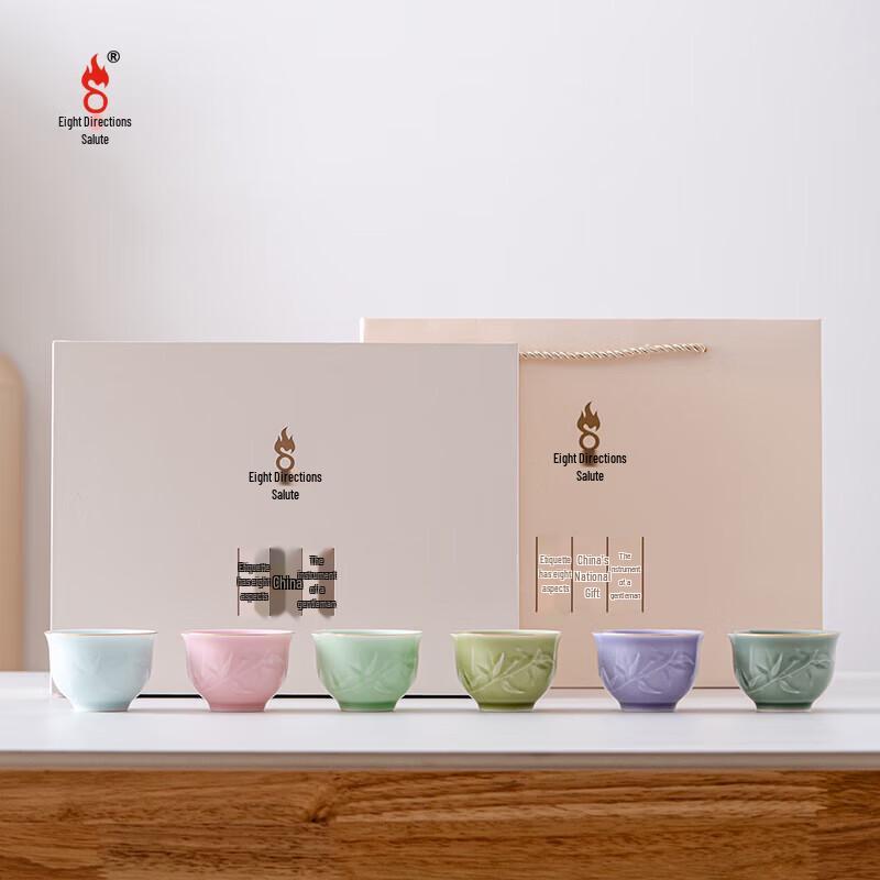 Bamboo Rhythm Celadon Master Tea Set