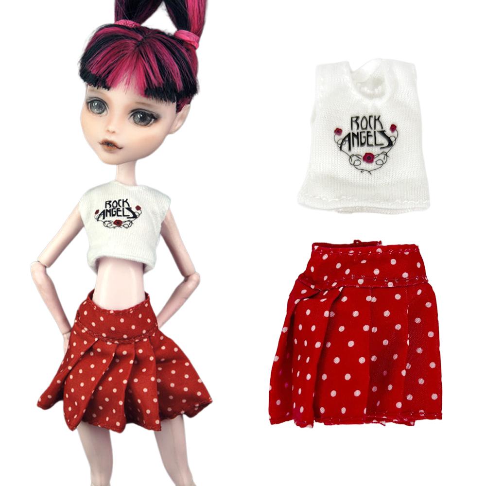 NK 1 Set 11 Zoll Puppenzubehör Für 27 cm Puppenkleidung Mode 10,5 Zoll Puppen Kleid Rock Miniaturartikel Spielzeug JJ