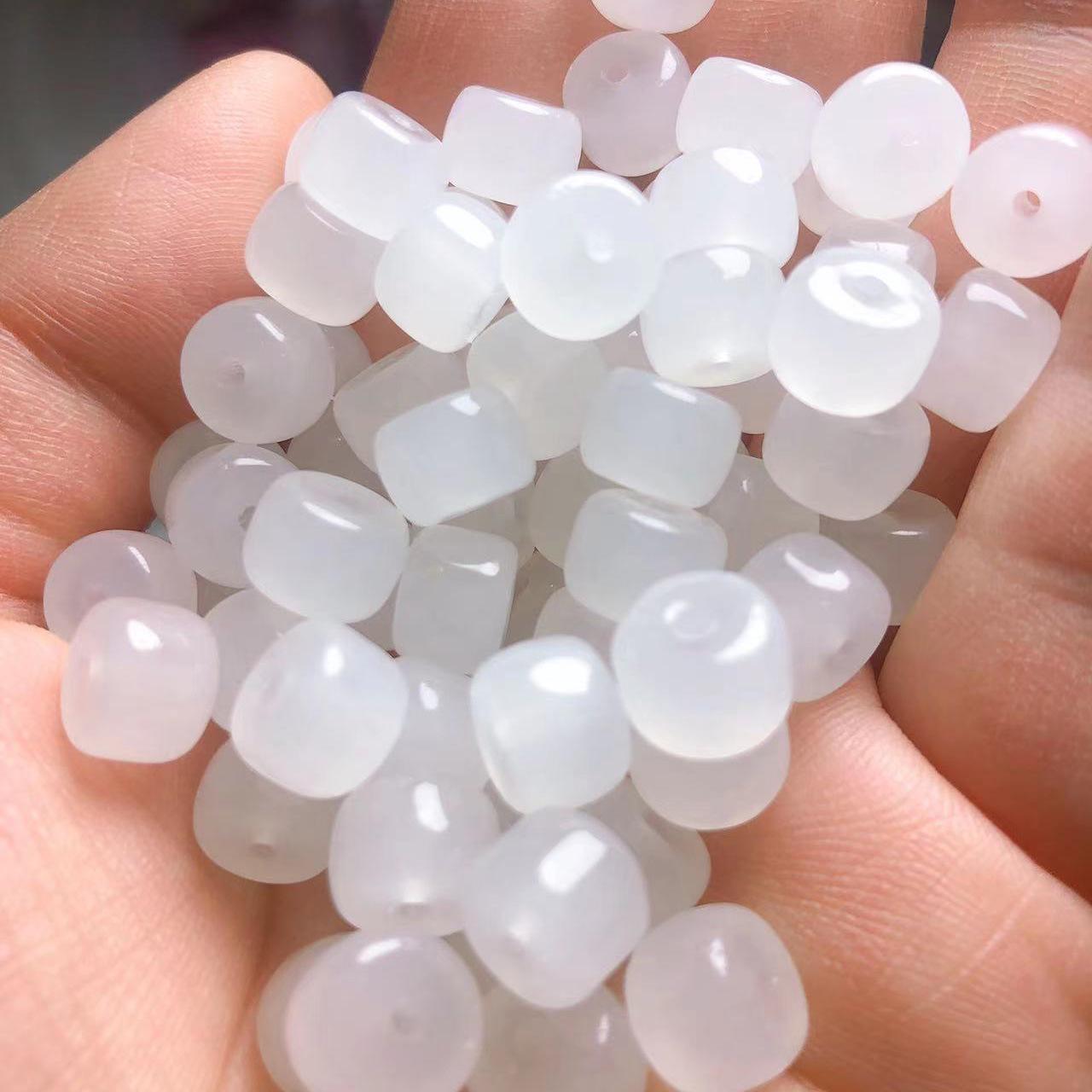 

8x6 мм імітація натурального каменю скляні бочки - циліндричні порцелянові намистини для ювелірних аксесуарів своїми руками