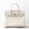 Medieval Retro Bag Leather Togo Lychee Pattern 25cm/30cm European and American Style Hand Bag