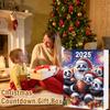 2025 Panda Advent Calendar with 24 Panda Ornaments Kids Holiday Countdown Calendar Christmas Tree Decoration