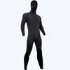 Mens 3mm Full-Body Hooded Wetsuit Scuba Diving Snorkeling Water Sports Thermal Protection Chloroprene Neoprene