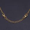 8pcs/Lot Plated Brass Extension Chain with Lobster Clasp for DIY Jewelry Making Bracelet Necklace Tail Extender Chains Supplies