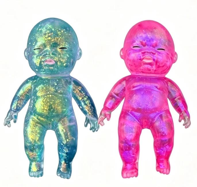 Bambini Bambini 2 Pezzi Sugar Baby Squeeze Lento Rialzo Texture Miele Perfetto Per E Adulti Sollievo da Stress Ansia Giocattolo Sensoriale Estensibile Morbido