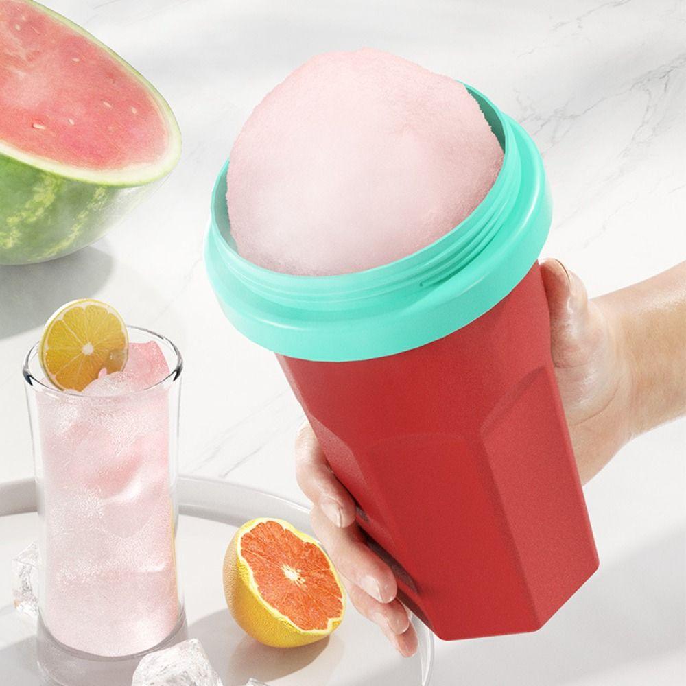 Leak Proof Slushy Maker Cup Large Capacity Ice Cream Maker Cup Food-grade Smoothie Cup  Summer Use